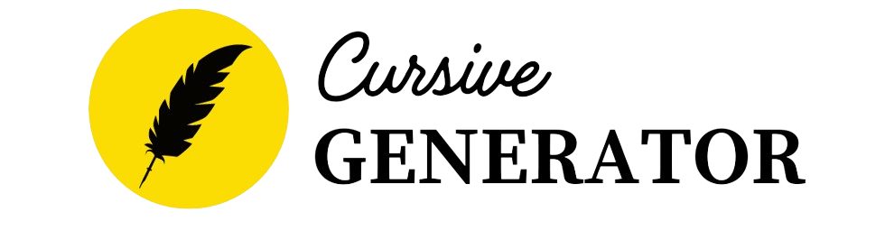 Cursive Generator